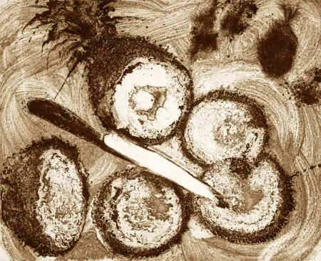 Acquaforte E Acquatinta Barcelo - Lanzarote 23