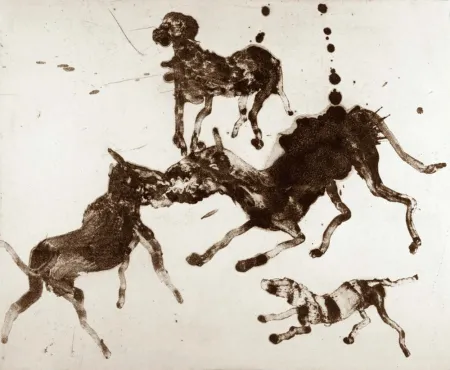 Acquaforte E Acquatinta Barcelo - Lanzarote 3