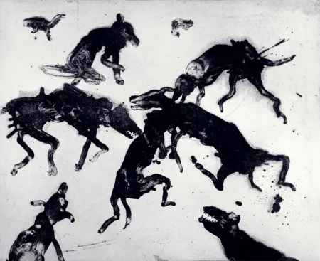 Acquaforte E Acquatinta Barcelo - Lanzarote 4