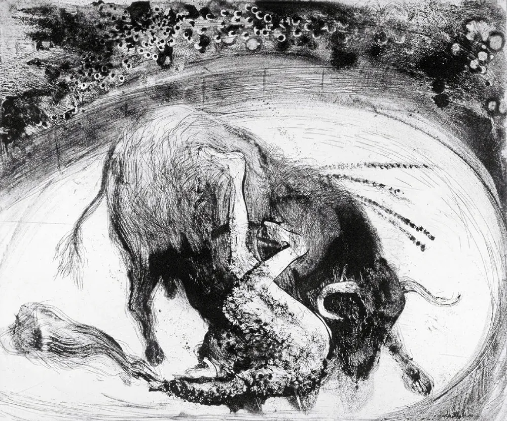 Acquaforte E Acquatinta Barcelo - Lanzarote 57