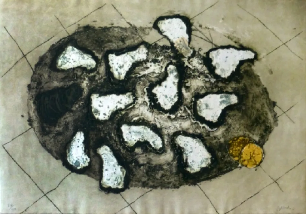 Incisione Barcelo - Les huitres