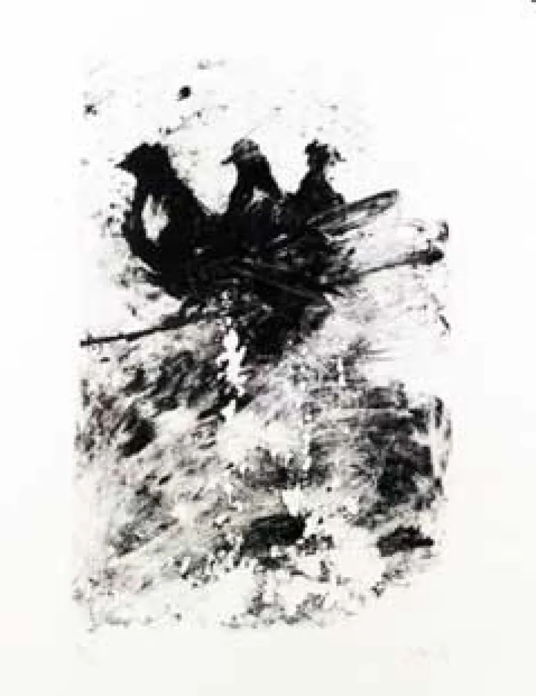 Litografia Barcelo - Les pigeons