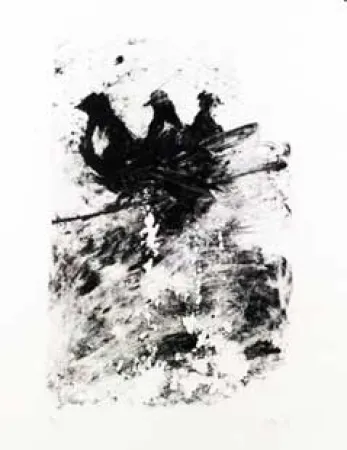 Litografia Barcelo - Les pigeons