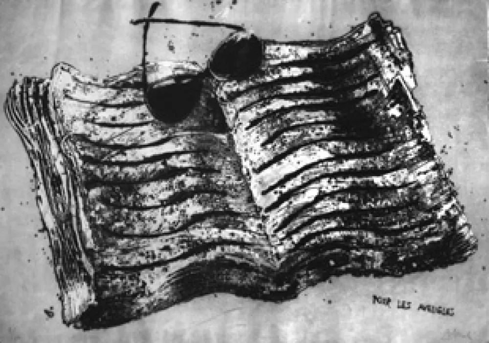 Incisione Barcelo - Pour les aveugles