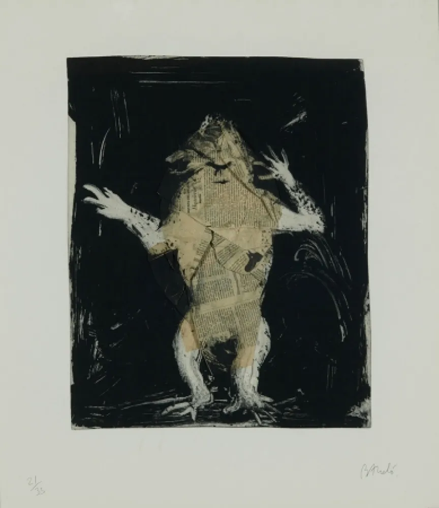 Acquatinta Barcelo - Serie Lanzarote 17