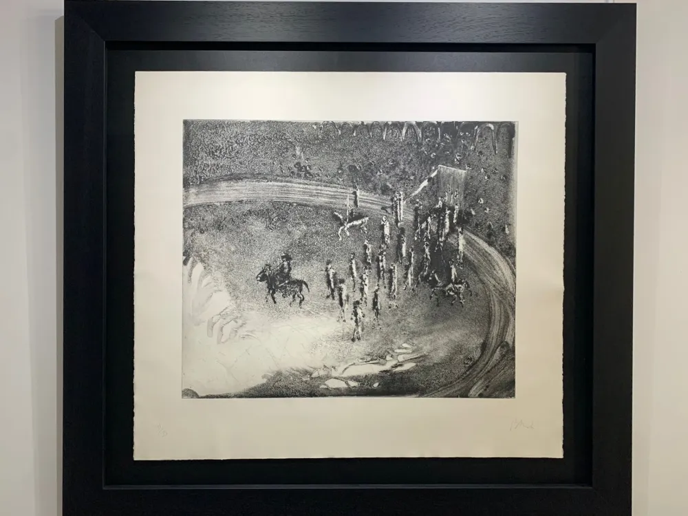 Acquatinta Barcelo - Tauromaquia