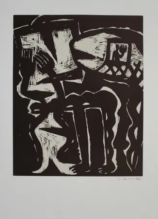 Incisione Su Legno Barfuss - Atelierbesuch / Studio Visit