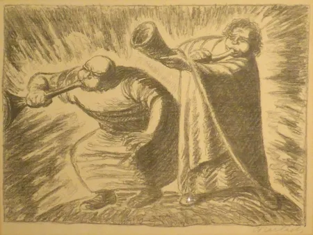 Litografia Barlach - Der neue Tag