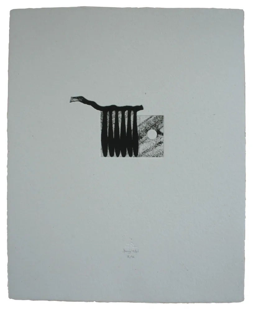 Acquaforte E Acquatinta Baroja-Collet - Mallarmeren betazalak X