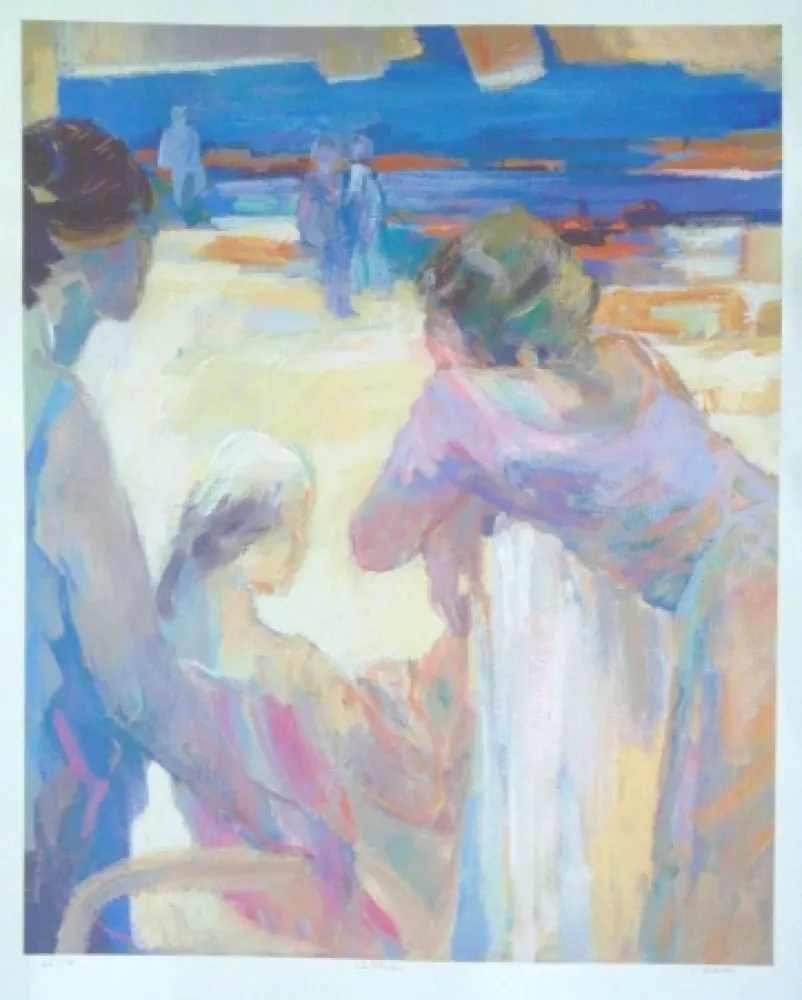 Litografia Baroni - La plage