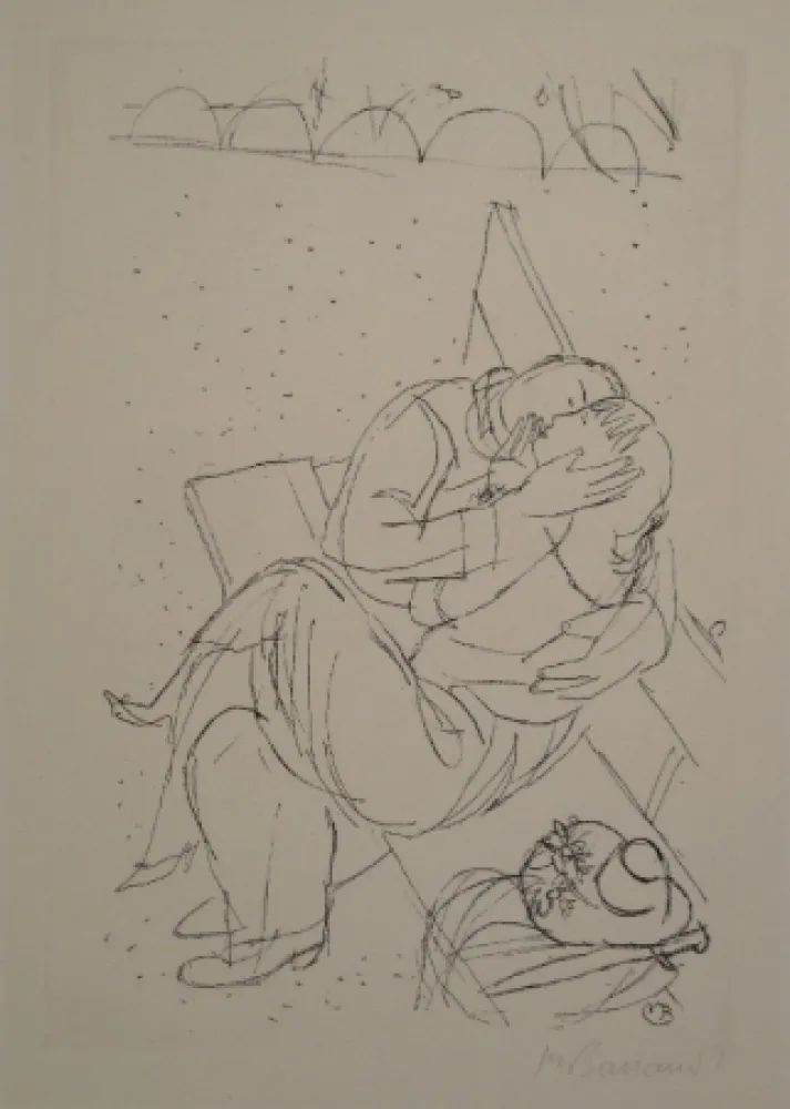 Acquaforte Barraud - Les Amoureux