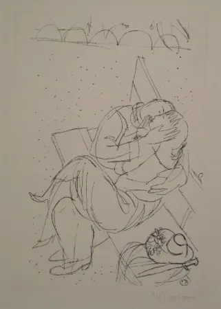 Acquaforte Barraud - Les Amoureux