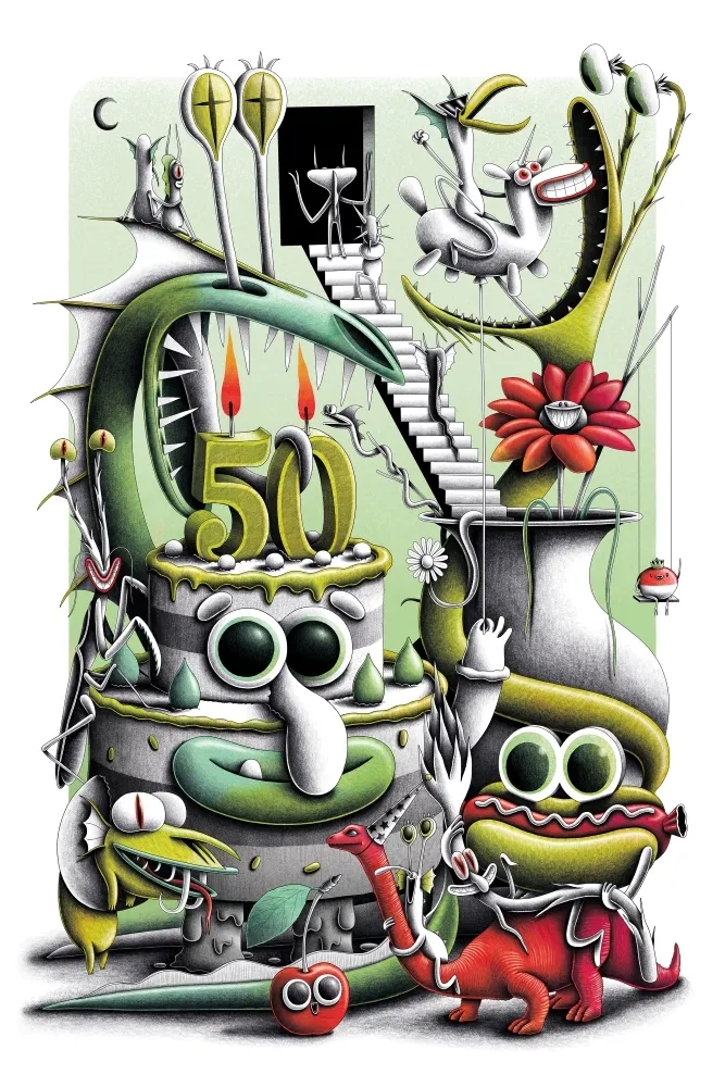 Grafica Numerica Barrome Forgues - 50 ans