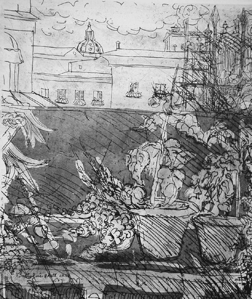 Acquaforte Bartolini - Altana romana