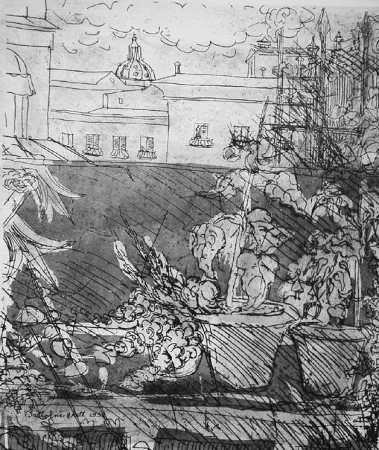 Acquaforte Bartolini - Altana romana