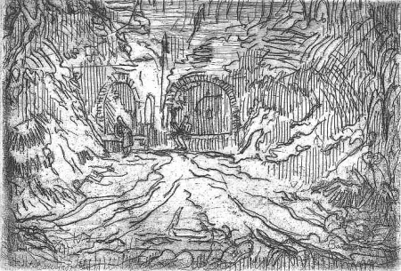 Incisione Bartolini - Fonte Canapina