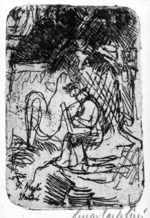 Acquaforte Bartolini - Gli angeli