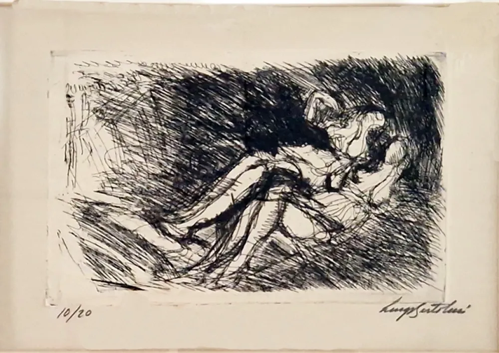 Acquaforte Bartolini - Ragazze distese