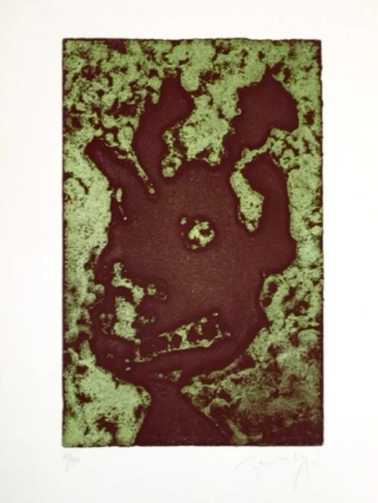 Acquaforte Bartolozzi - PERSONAJE NEGRO