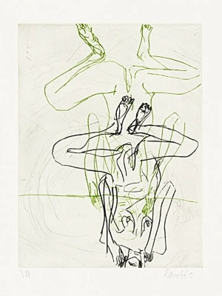 Punta Secca Baselitz - Doppelakt