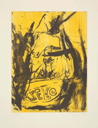 Acquaforte E Acquatinta Baselitz - 