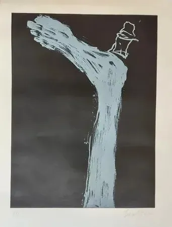 Incisione Baselitz - Grand pied