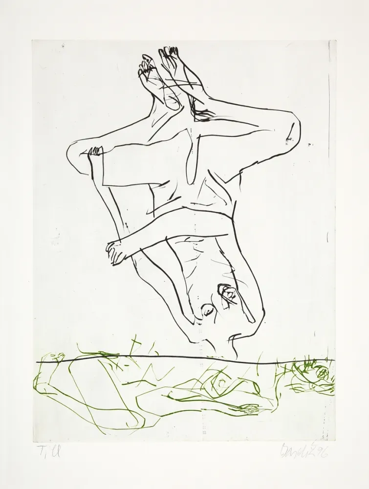 Incisione Baselitz - 