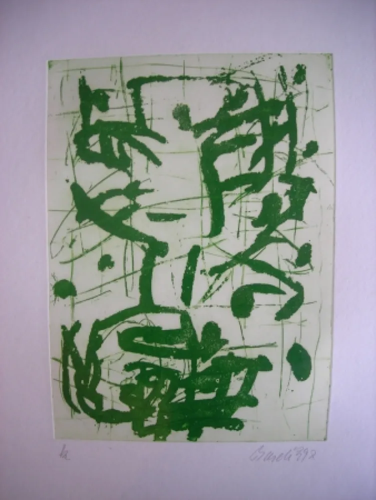 Acquaforte E Acquatinta Baselitz - Winter