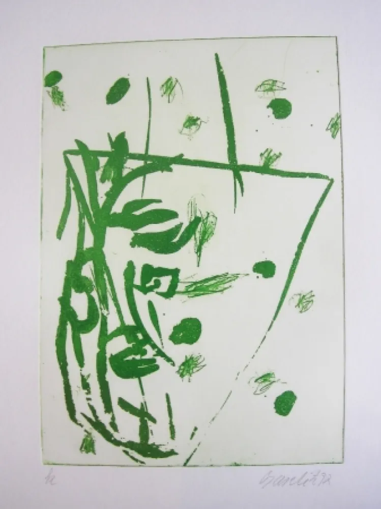 Acquaforte E Acquatinta Baselitz - Winter