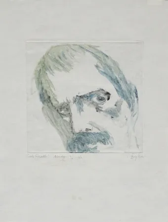 Monotipo Baskin - Lovis Corinth