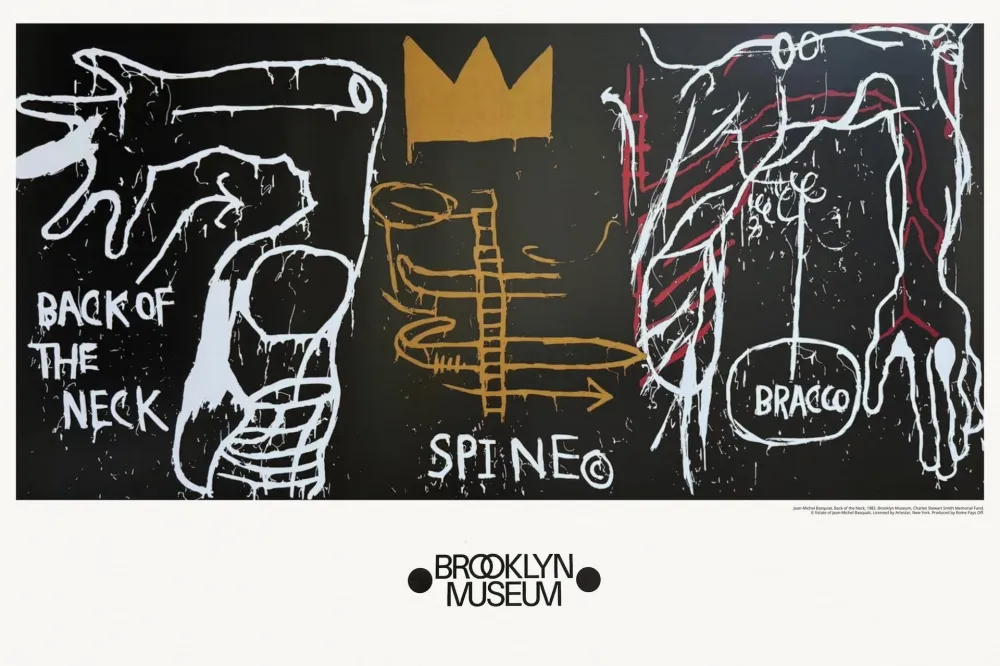 Serigrafia Basquiat - Back of the Neck