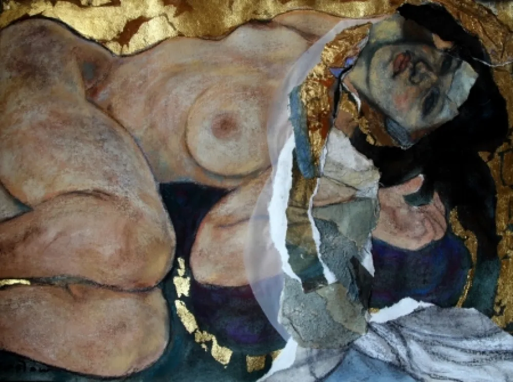 Non Tecnico Bastow - EX-VOTO - Dessin Original / Original Drawing - Pastel