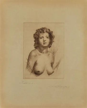 Punta Secca Battigelli - FEMALE NUDE HALF-LENGTH