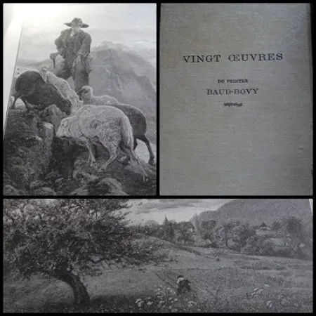 Incisione Su Legno Baud-Bovy - Vingt oeuvres du peintre Baud-Bovy (1848-1899)