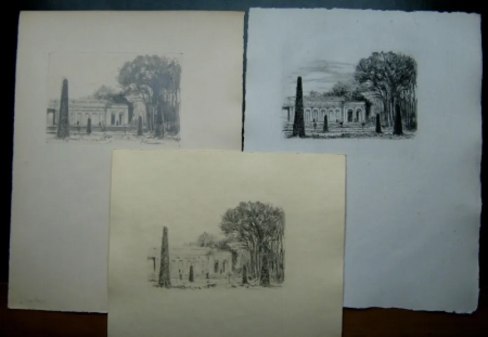 Incisione Baudier - La cité des eaux