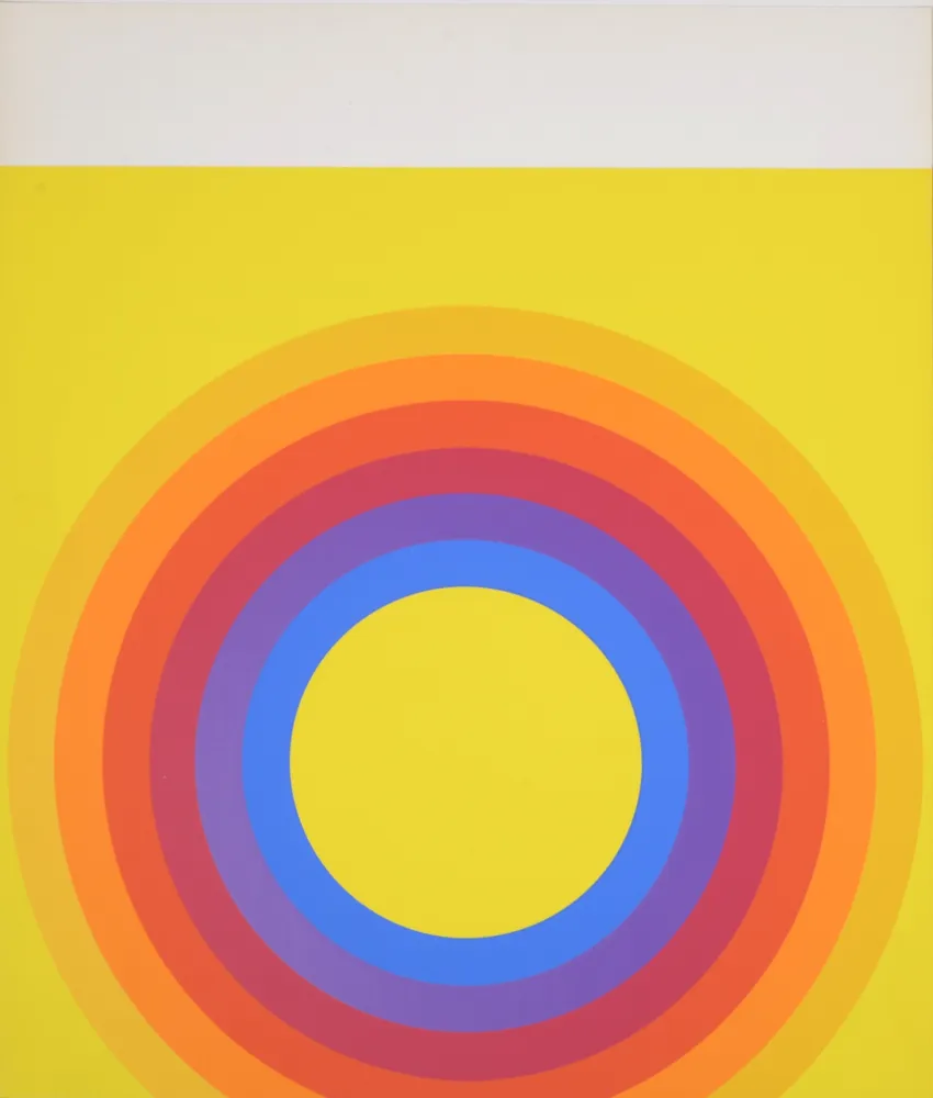 Serigrafia Bayer - Abstract composition, 1971