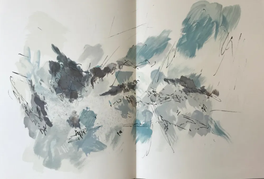 Litografia Bazaine - Composition,