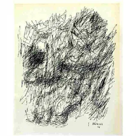 Litografia Bazaine - Untitled