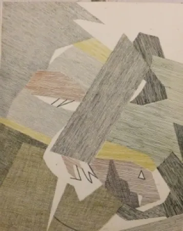 Acquaforte Beaudin - Eau- forte pour le texte Les Paysans