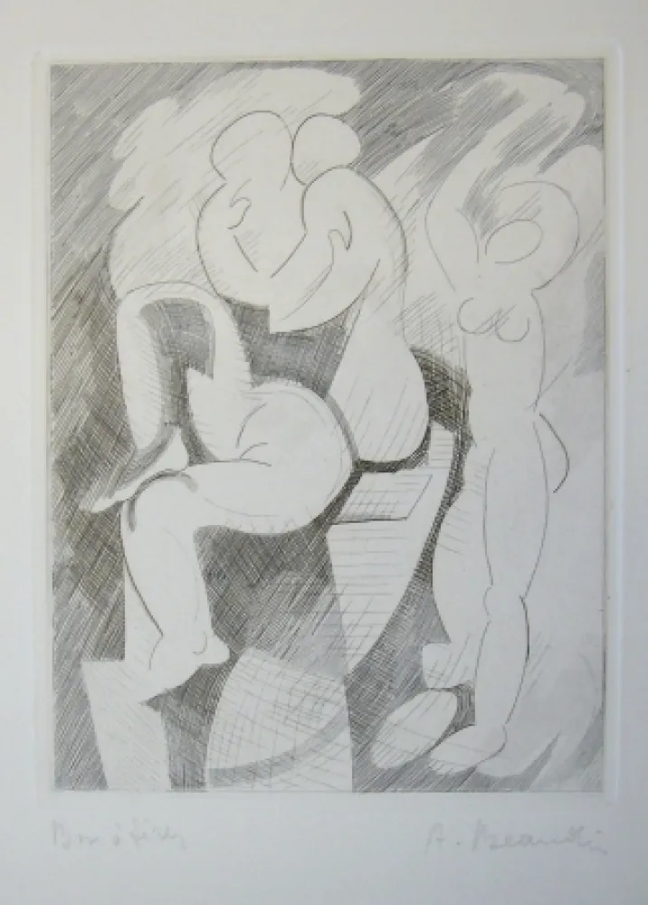 Incisione Beaudin - Le Jongleur 1