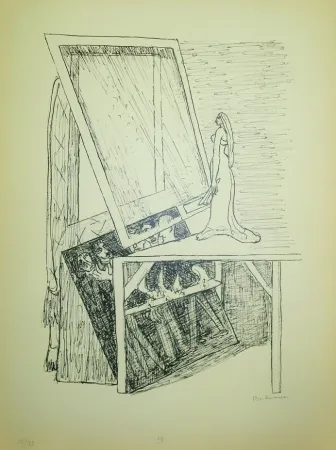 Litografia Beckmann - Magic Mirror