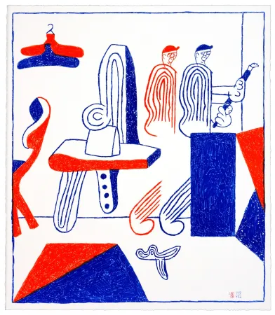 Litografia Behncke - Albert Mertz