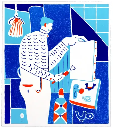 Litografia Behncke - Asger Jorn