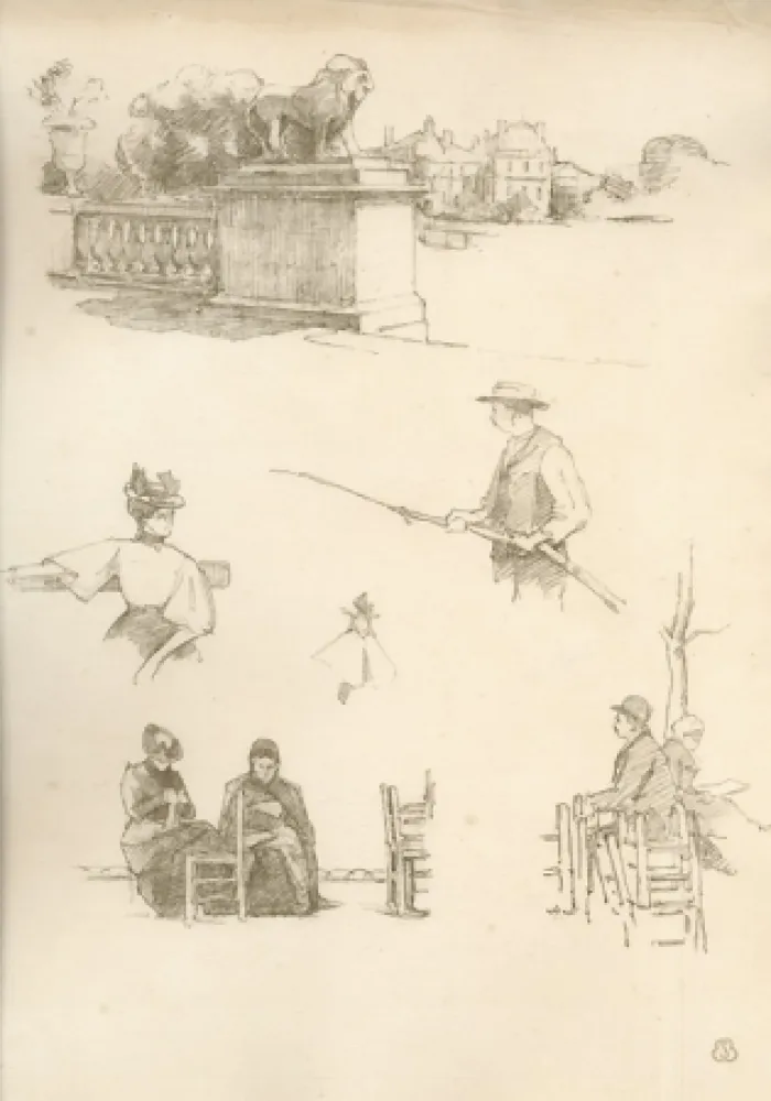 Litografia Bejot - A Paris. 