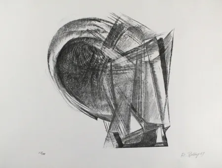 Litografia Belling - Entwurf für Metallplatten und Draht II 