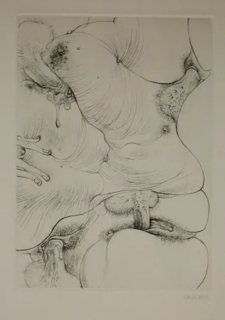 Incisione Bellmer - A Sade 3