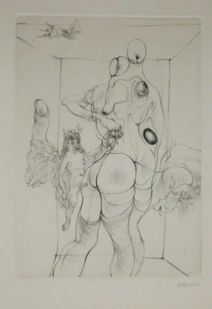 Incisione Bellmer - A Sade 4