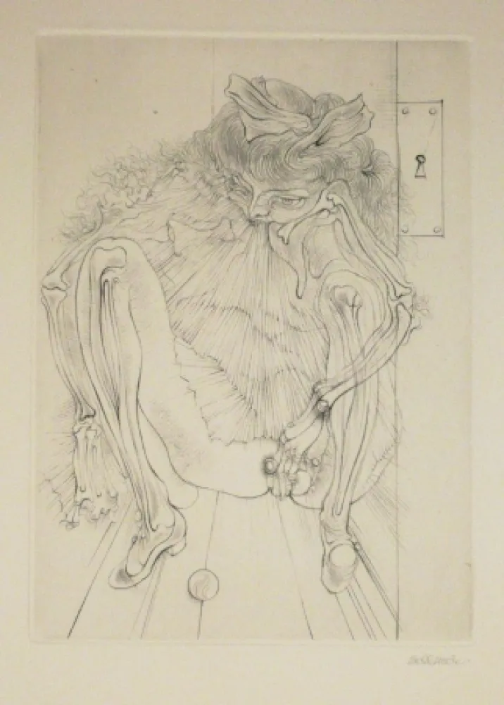 Incisione Bellmer - A Sade 5