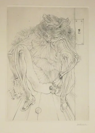 Incisione Bellmer - A Sade 5