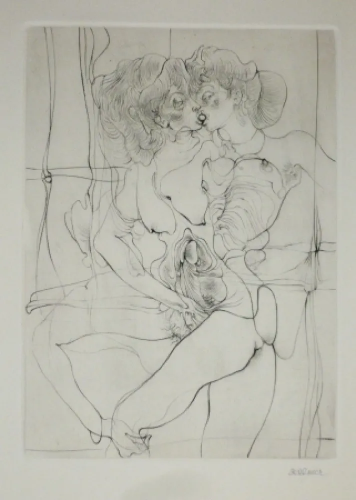 Incisione Bellmer - A Sade 7